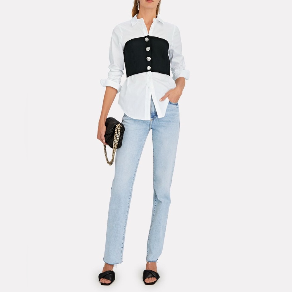 Veronica Beard Button-Down Blouse – NWT – Size 4